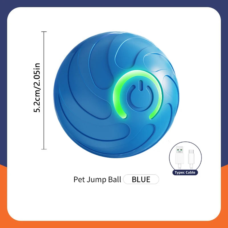 Smart Dog Toy Ball – USB Rechargeable Electronic Interactive Moving Ball