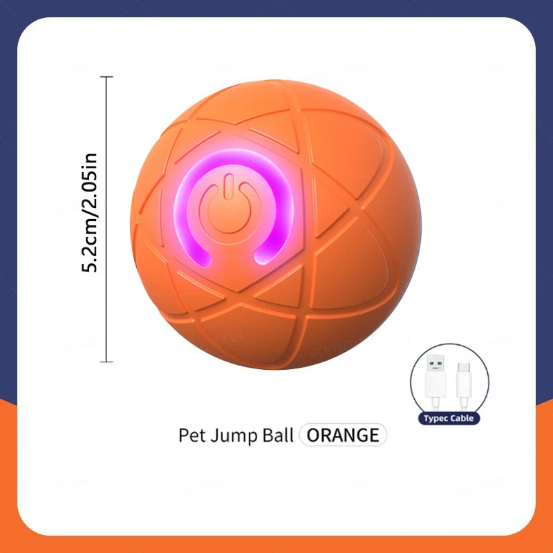 Smart Dog Toy Ball – USB Rechargeable Electronic Interactive Moving Ball