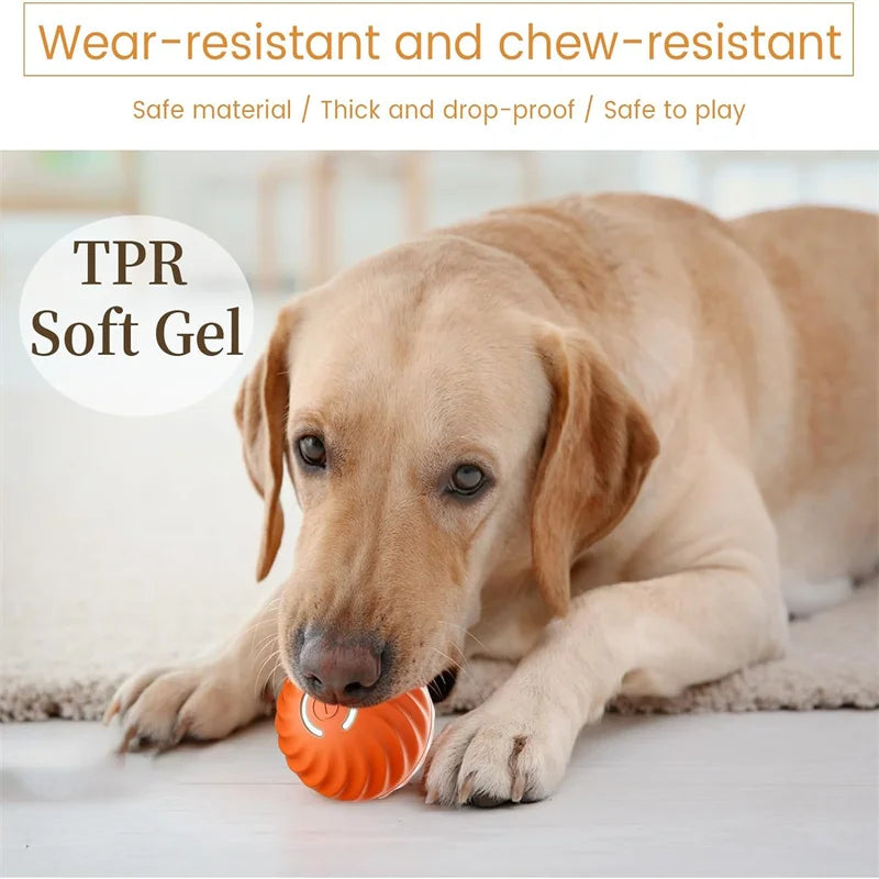 Smart Dog Toy Ball – USB Rechargeable Electronic Interactive Moving Ball