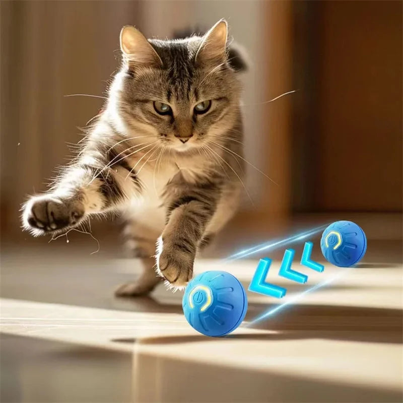 Smart Dog Toy Ball – USB Rechargeable Electronic Interactive Moving Ball