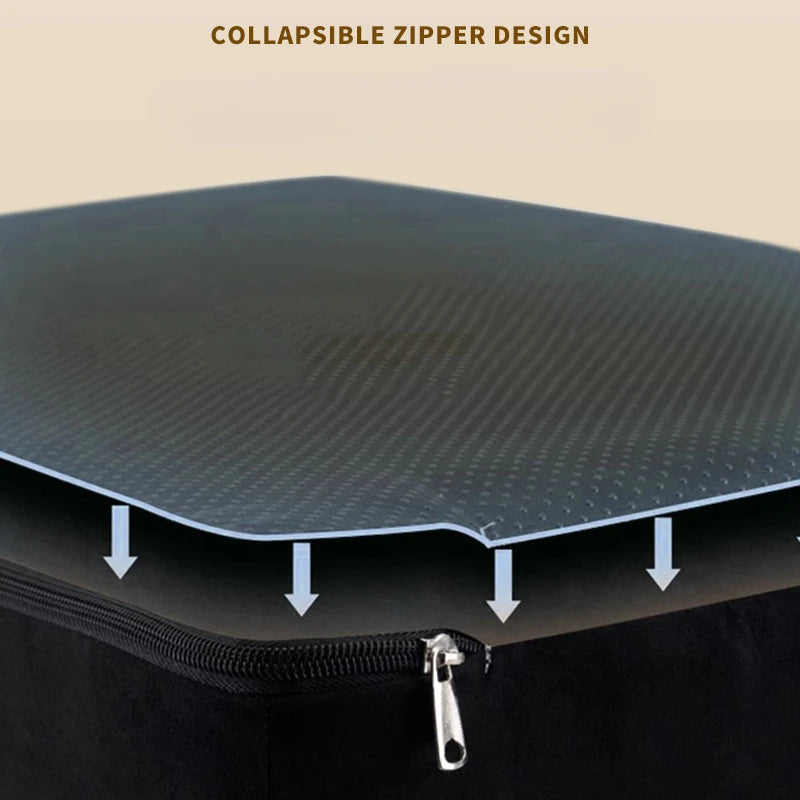 Pet Stairs with Memory Foam – 2/3 Step Non-Slip Ramp for Dogs & Cats