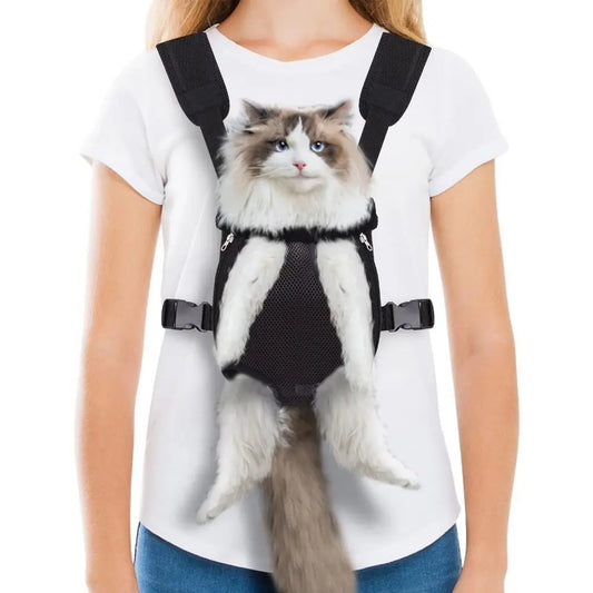 Adjustable Dog Front Carrier – Hands-Free Pet Sling for Hiking & Travel