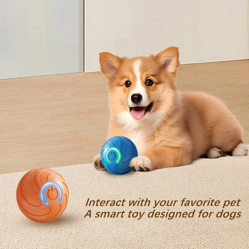 Smart Dog Toy Ball – USB Rechargeable Electronic Interactive Moving Ball