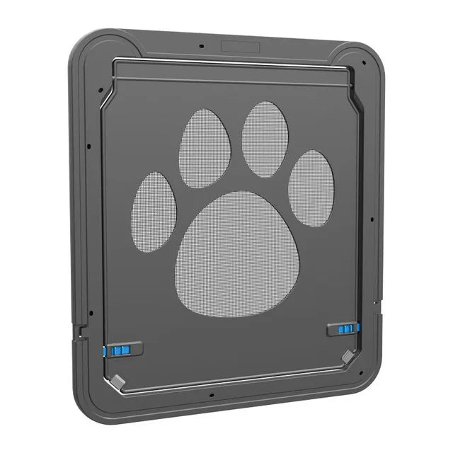 4-Way Lockable Pet Door – Large Cat & Dog Flap for Windows, Screens & Walls